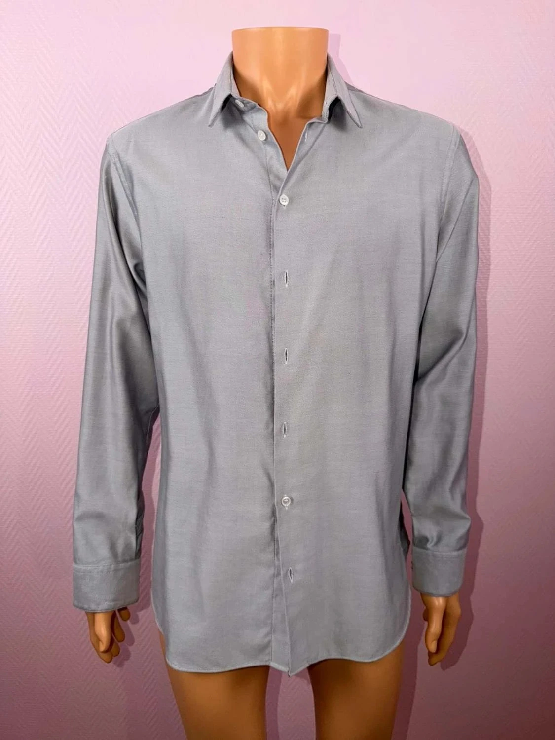 Herenshirt Giorgio Armani maat 42 zeer goede staat – photo 3